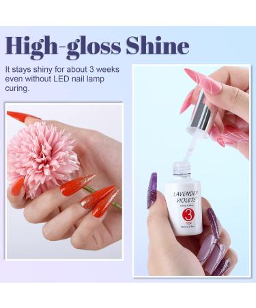 Buy Lavender Violets Dip Powder Liquid Set - Base Top Coat Activator & Brush Saver J705B - Best International Shipping - Buy Online on GoSupps.com