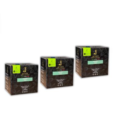 JO CAF NAPOLETANO GRAN CREMA DECAFFEINATED SingleServe Coffee 70 Robusta 30 Arabica Dark Roast Low Caffeine 010 Brown Cream Compatible with ESE 44 mm