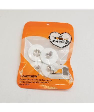 HONEYSEW 4 Pcs 822019509 Small Spool Cap Set for Babylock, Bernette, Elna, Janome, Juki, Kenmore, Necchi, Pfaff, Singer, Viking, Wihite Sewing Machine - Buy Online on GoSupps.com