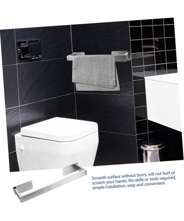 ABOOFAN Towel Rack Shower Door Wall Mounted Hooks Bathroom Furniture Self Adhesive Towel Bar Set No Punching - Buy Online on GoSupps.com