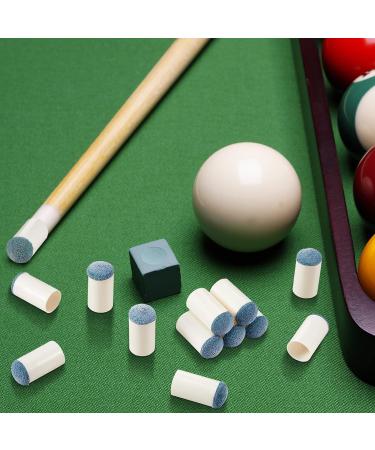 Lewtemi 100 Pcs Billiard Cue Tips - 9mm/10mm/12mm/13mm Pool Stick Tips Replacement - Buy Online on GoSupps.com