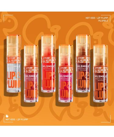 Clear Lip Gloss & Lip Oil | High Pigment Plumping Gloss with Ginger | Moisturizing Vegan Lip Care for Girls & Ladies - 0.98 Fl Oz - Buy Online on GoSupps.com