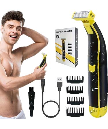 Buy Electric Shaver for Men & Women | Wet & Dry USB Rechargeable Body Trimmers | Travel-Friendly Hair Removal - Buy Online on GoSupps.com