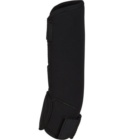 Kerbl 320132 Fetlock Boots - Set of 4 Synthetic Rubber for Thoroughbreds - Black - International Shipping Available - Buy Online on GoSupps.com