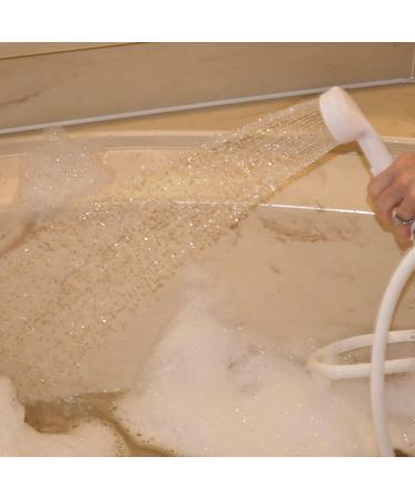 Danco 10086 VersaSpray Portable Hand Held Shower Head Sprayer Fits Bathtubs without Diverter - White - Buy Online on GoSupps.com