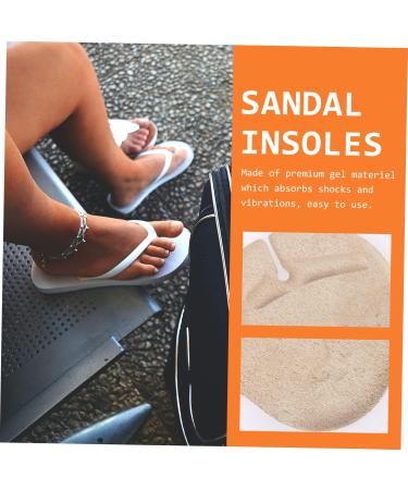 FOMIYES 3 Pairs Forefoot Pad Stickers Insoles for Women - Non-Slip Heel Grips for Dressy Sandals & Slippers - Buy Online on GoSupps.com