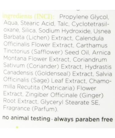 Earth Science Liken Plant Herbal Scent Deodorant 2.45 oz. Liken 2.45 Ounce (Pack of 1) - Buy Online on GoSupps.com