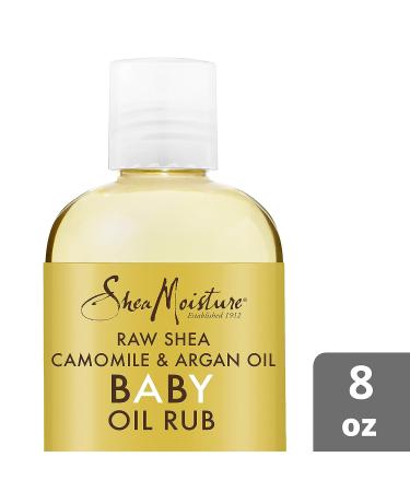 Shea Moisture Raw Shea Butter Baby Oil Rub - Gentle & Nourishing Baby Skincare - Buy Online on GoSupps.com