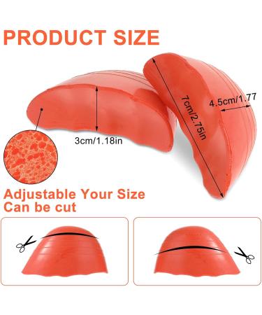 Adjustable Toe Filler Inserts for Loose Shoes - Wllhyf 2 Pairs Orange Shoe Pads for Men & Women - Buy Online on GoSupps.com
