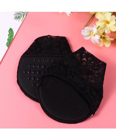 Milist Forefoot Cushions - Pain Relief Pads for High Heels | Invisible Midfoot Bandage - 2 Pairs in White & Black for Women & Girls - Buy Online on GoSupps.com