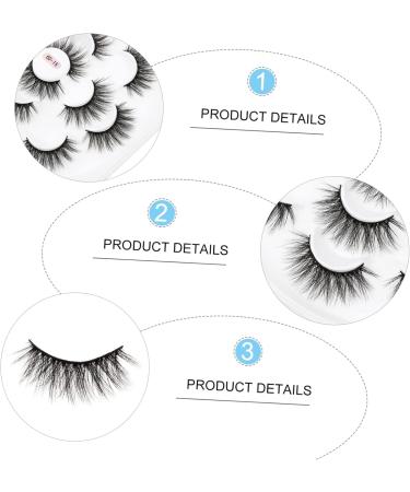 FRCOLOR 1 Box 6d False Eyelashes Lashes Bulk Fake Lashes Lash Extension Accessories Bulk Makeup Girl Beauty Eyelashes False Lashes Accessories for Girls Woman False Eyelash Chemical Fiber - Buy Online on GoSupps.com
