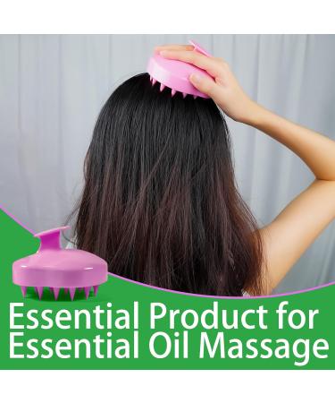 Pure Castor Oil & Scalp Massager Combo - 60ml for Hair Growth | Silicone Shampoo Brush | International Shipping Available - Buy Online on GoSupps.com