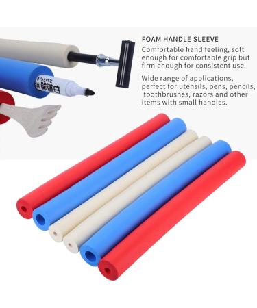 Foam Tubing for Handle Grip 6pcs Utensil Padding Grips for Toothbrush Pens Slip Resistant Foam Noodle Tubes Grip Pipe Tool Non-Slip Utensil Handles Cutlery Gripping Tool for Disabled Elderly - Buy Online on GoSupps.com