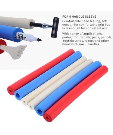 Foam Tubing Cylindrical Spoon Grips - Ideal Grip Aid for Adaptive Utensils - Perfect for Arthritic Hands - Buy Online on GoSupps.com