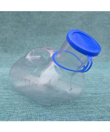 Male Urinals for Men Portable Plastic Urinal Travel Pee Bottle 1000ML Happy - Buy Online on GoSupps.com