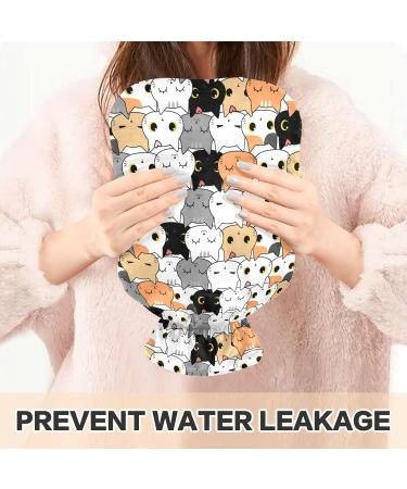 Buy Cute Kitten Heat Bottle - 2L Hot Water Bag for Pain Relief & Heat Therapy - Buy Online on GoSupps.com