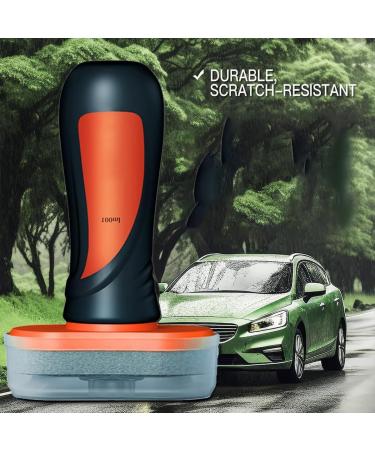 Automotive Oil Film Cleaning Brush Seedhubtok Glass Cleaning Board Hydrophobic Glass Coating for Windshield Anti-Rain Fog Cleaning Glass Brush Improves Clarity and Visibility (B-1Pcs) - Buy Online on GoSupps.com