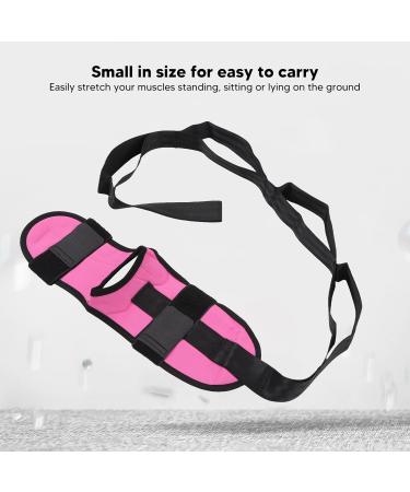 Jeanoko Leg Expansion Belt - Muscle Relaxation & Flexibility Rehabilitation - Elastic Foot Expansion Belt (Rose Red) for Daily Needs - Buy Online on GoSupps.com