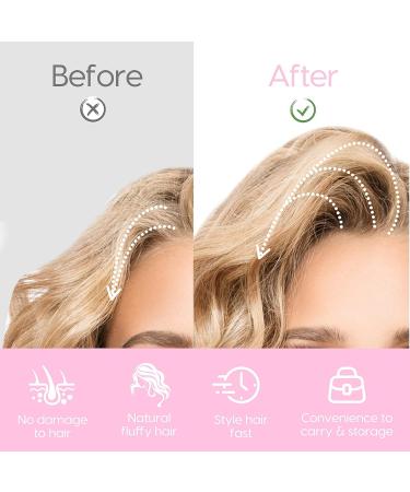 Volumizing Velcro Hair Clips for Thicker Hair - Set of 4 Root Volume Clips - Buy Online on GoSupps.com