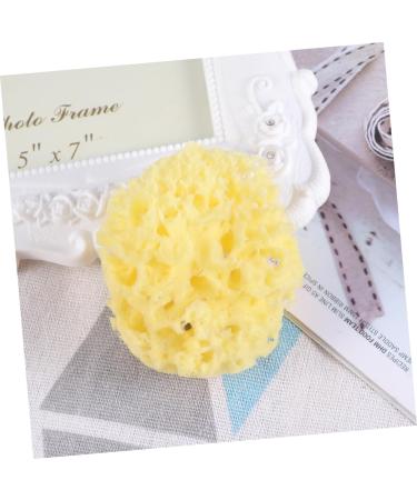minkissy 1pc Bath Shower Sponge Natural Sponge Bath Sponges for Shower Body Sponge Sea Sponge for Bathing Greek Natural Seaweed Sponge Sponges for Bathing Baby Honeycomb Mesh Ball - Buy Online on GoSupps.com