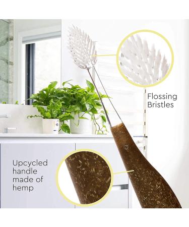 RADIUS Toothbrush Source Floss Brush BPA Free & ADA Accepted Medium - Improve Gum Health - Reduce Gum Issues - 1 Pack - Buy Online on GoSupps.com