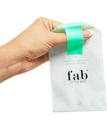 Fab Little Bag Sixer Plus Pack - 125 Sanitary Disposal Bags for Out and About | Eco-Friendly Refill Pack | 125 Count - Buy Online on GoSupps.com