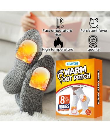 Foot Warm Patch Adhesive Heat Patch Safe - Feet Warmers for Outdoor Activities Skiing Hiking Heating Patch Winter for On-the-Go Warmth Warmer Patch Rockia - Buy Online on GoSupps.com
