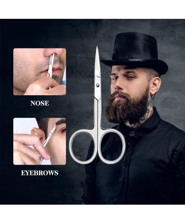MANEJACK Boar Bristle Beard Brush & Comb Kit with Mustache Scissors - Beard Care Set for Grooming & Styling with Added Shine & Softness - Buy Online on GoSupps.com