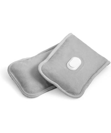 Rechargeable Electric Hot Water Bottle Hand Warmer Massager - 51x16cm Grey - Buy Online on GoSupps.com