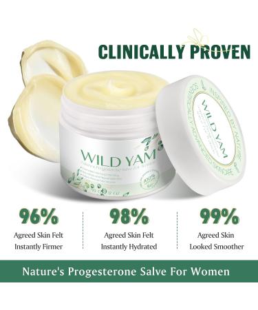 Wild Yam Cream Organic Wild Yam Cream for Hormone Balance Menopause & Menstrual Support Wild Yam Moisturizing Cream Hot Flashes and Night Sweats Relief for Women 90g - Buy Online on GoSupps.com