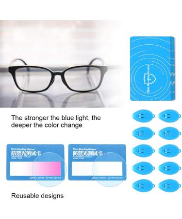 Salutuya Anti-Blue Light Test Tool | Brilliant Test Card for Blue Light Glasses Detection - International Shipping - Buy Online on GoSupps.com