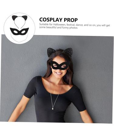 AOKWAWALIY 1 Set Cat Ears Headband Kitten Headband Cosplay Costumes Fox Costume Animal Costume Cat Ears Costume Accessory Cosplay Outfits Masquerade Female Hair Hoop Role Play Outfits Fabric - Buy Online on GoSupps.com