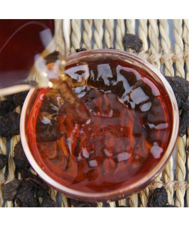 HELLOYOUNG 250g de th Pu'er aux fossiles du Yunnan th vert chinois original de fabrication traditionnelle naturel et sans additifs cors  - Buy Online on GoSupps.com