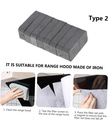 Ipetboom 2 Rolls Anti-Smoke Oil-Absorbing Paper Range Hood Filter Paper Strainer Cookwear Oven Hood Filter Paper Grease Filter Paper Filter Membrane White Oil Absorption Non-Woven Fabric - Buy Online on GoSupps.com