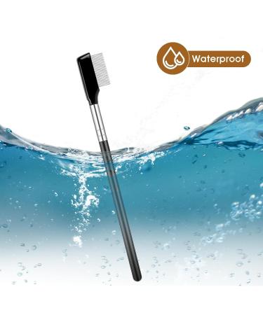 4 PCS Metal Eyelash Comb Set - Professional Stainless Steel Lash Separator & Eyebrow Applicator | Ideal for Mascara & Eyelash Grooming - Buy Online on GoSupps.com