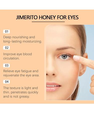 VKaoess Organic honey eye cream Honey serum for under the eyes Nourishing and moisturizing gel for the eyes deep hydration for the skin around the eyes for daily care 30 ml 3 bottles - Buy Online on GoSupps.com