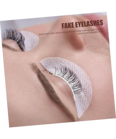 minkissy 3 Pairs Fake Eyelashes False Lashes Faux Eyelashes Lash Clusters Lash Extension Individual Lashes Cosmetic Lashes Color Lashes Fake Lashes White Extend Painted Chemical Fiber - Buy Online on GoSupps.com