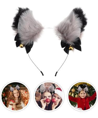 Healvian Fur Fox Cat Ear Headband Cat Ear Headband Party Hair Ears Headband Halloween Headbands Animal Ears Hair Accessories Animals Ears Headband for Cosplay Halloween Christmas Party Costume - Buy Online on GoSupps.com