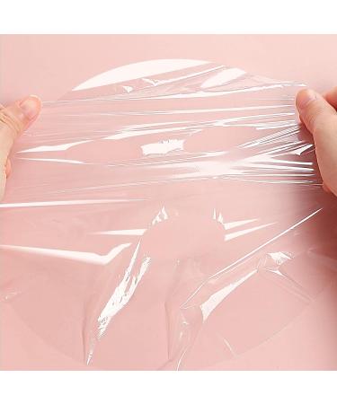 200 Sheets Facial Plastic Mask | Transparent Moisturizing Face Mask Sheets for Skin Care & DIY Spa | Disposable & Adhesive | Premium Facial Cling Film - Buy Online on GoSupps.com