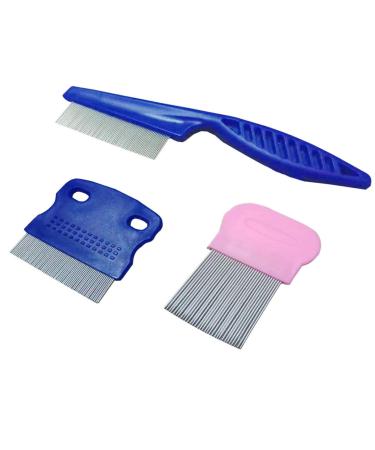 Set of 3 Tear Stain Remover Combs Dogs,Cat Comb