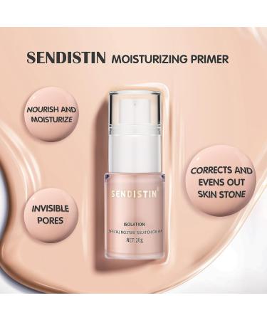 Hydrating Makeup Primer with Hyaluronic Acid - Shine Control & Moisture for Long-Lasting Makeup | 0.71 FL.OZ - Buy Online on GoSupps.com