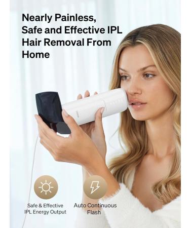 Ulike Air 3 IPL Hair Removal with Ice-Cooling System - Painless & Long-Lasting Results for Women and Men - Body & Face At-Home Use - Buy Online on GoSupps.com