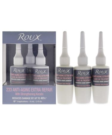 233 Anti-Aging Extra Repair by Roux  Leave In Treatment with Strengthening Keratin  3 Applications per Box - Buy Online on GoSupps.com