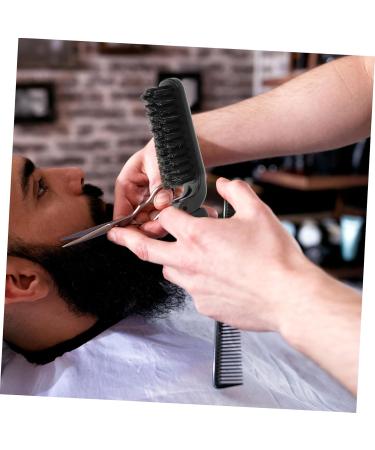 Minkissy 3-Pack Mini Beard Folding Brush Set | Wild Boar Bristle Grooming Brushes for Fine Hair | Portable Cleaning Tools for Men - Buy Online on GoSupps.com