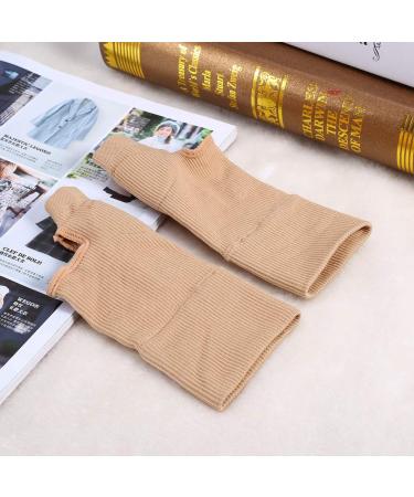 Buy Compression Thumb Gloves - Elastic Thumb Wrist Support with Gel Pad for Joint Pain Relief - Fingerless Brace Sleeves for Sprains & Comfort - International Shipping Available - Buy Online on GoSupps.com