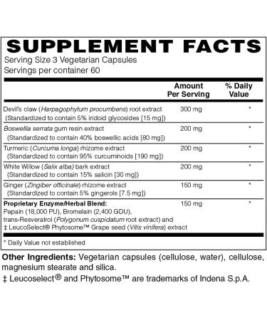 Holly Hill Health Foods Inflammove 180 Vegan Capsules | Joint & Mobility Support - Buy Online on GoSupps.com