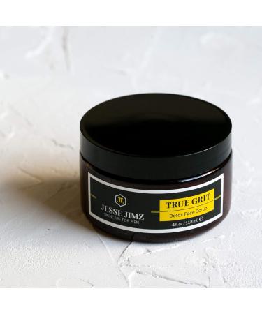 True Grit Detox Face Scrub for Men - Revitalize & Refresh | International Shipping Available - Buy Online on GoSupps.com
