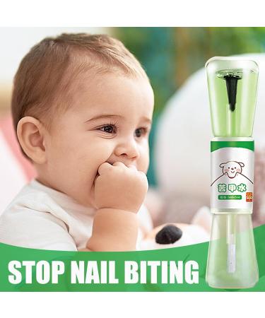 Anti Nail Biting Polish - 10ml Bitter Tasting Kid's Nail Polish Liquid | Friendly Bitter Design Nail Biting Stop Tool for Children Teenagers of All Ages Toddler Adults - Buy Online on GoSupps.com