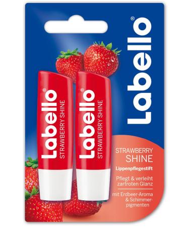 Labello Labello Strawberry Shine Lip Care 6er Pack (6 x 10 ml)