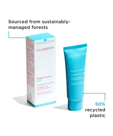 Clarins Hydra-Essentiel Matte Gel|Intensely Hydrating & Mattifying|60 Seconds to Plumper Skin*|Softens & Refreshes|Double Dose of Hyaluronic Acid|Normal-Combination Skin|2.6 Ounces - Buy Online on GoSupps.com